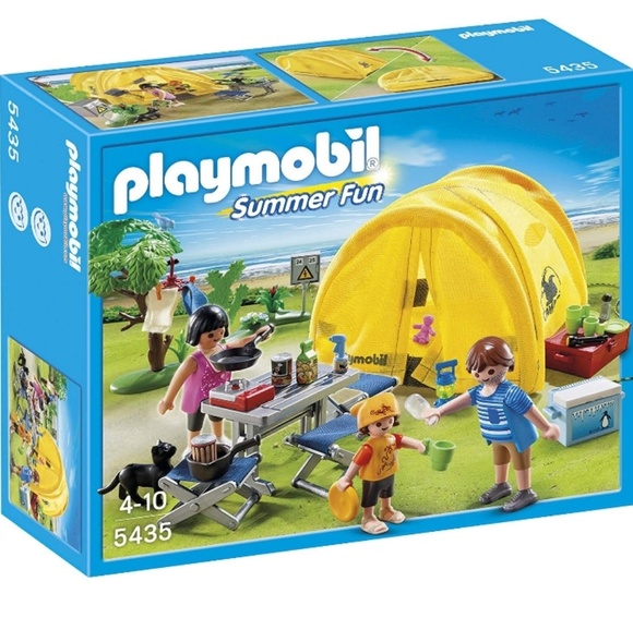 Playmobil Other - LAST 1 Playmobil Family Camping Trip Coloring Book